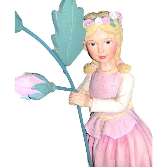 Wildflower Angel -Wild Roses for Happiness Figurine - Picture 2 of 12